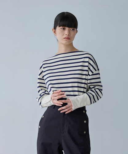 ≪通常販売≫foufou basque shirt（ボーダー） （フーフーバスクシャツ）