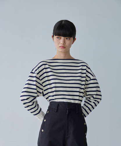 ≪通常販売≫foufou basque shirt（ボーダー） （フーフーバスクシャツ）