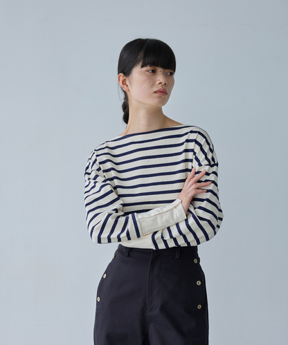 ≪通常販売≫foufou basque shirt（ボーダー） （フーフーバスクシャツ）