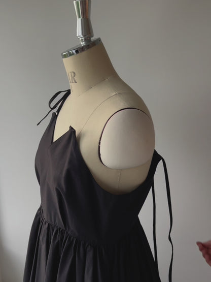 ≪在庫販売≫【THE DRESS #42】gather camisole dress（ギャザーキャミソールワンピース）