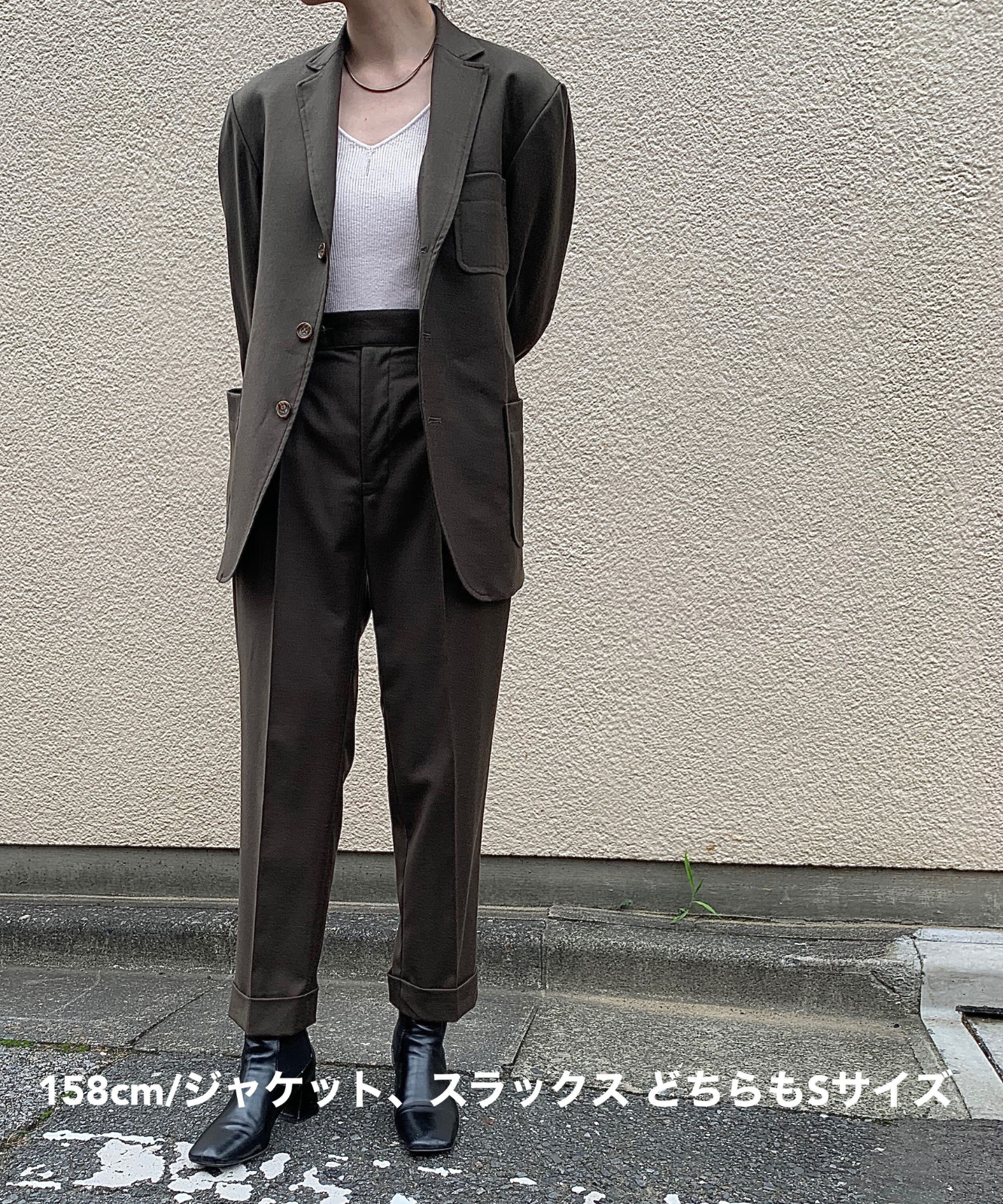 ≪在庫販売≫【Men's】wool single 3 button jacket（ウールシングルスリーボタンジャケット）