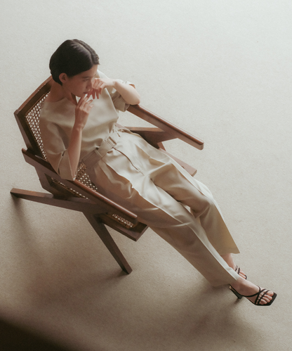 ≪在庫販売≫high-waist easy pants（ハイウエストイージーパンツ）≪2023年8月1日19:00販売開始≫