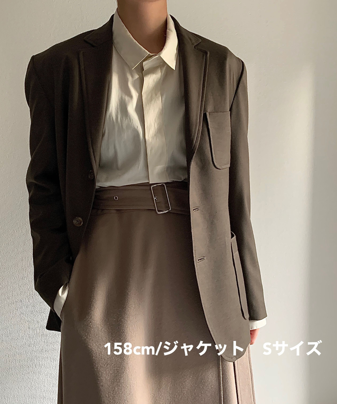 ≪在庫販売≫【Men's】wool single 3 button jacket（ウールシングルスリーボタンジャケット）