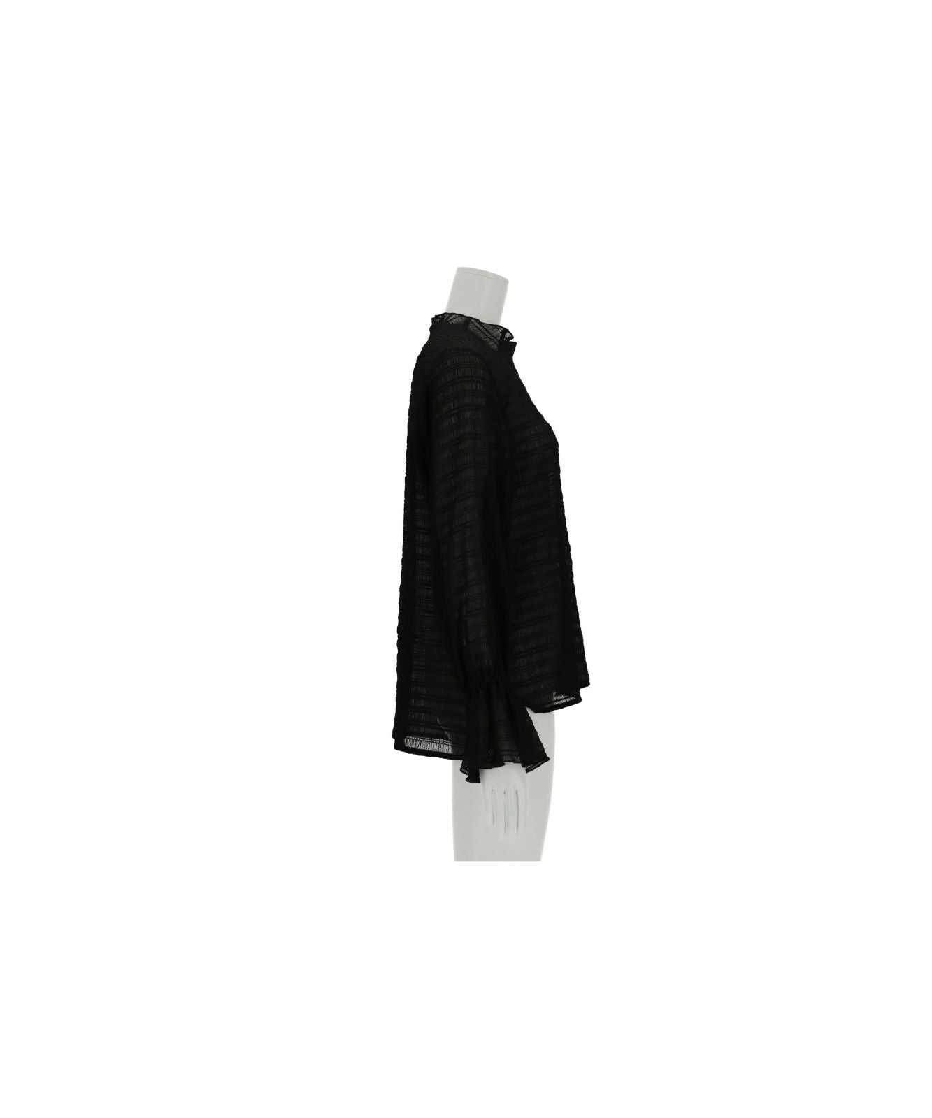 ≪在庫販売≫seersucker mellow blouse（シアサッカーメロウブラウス）