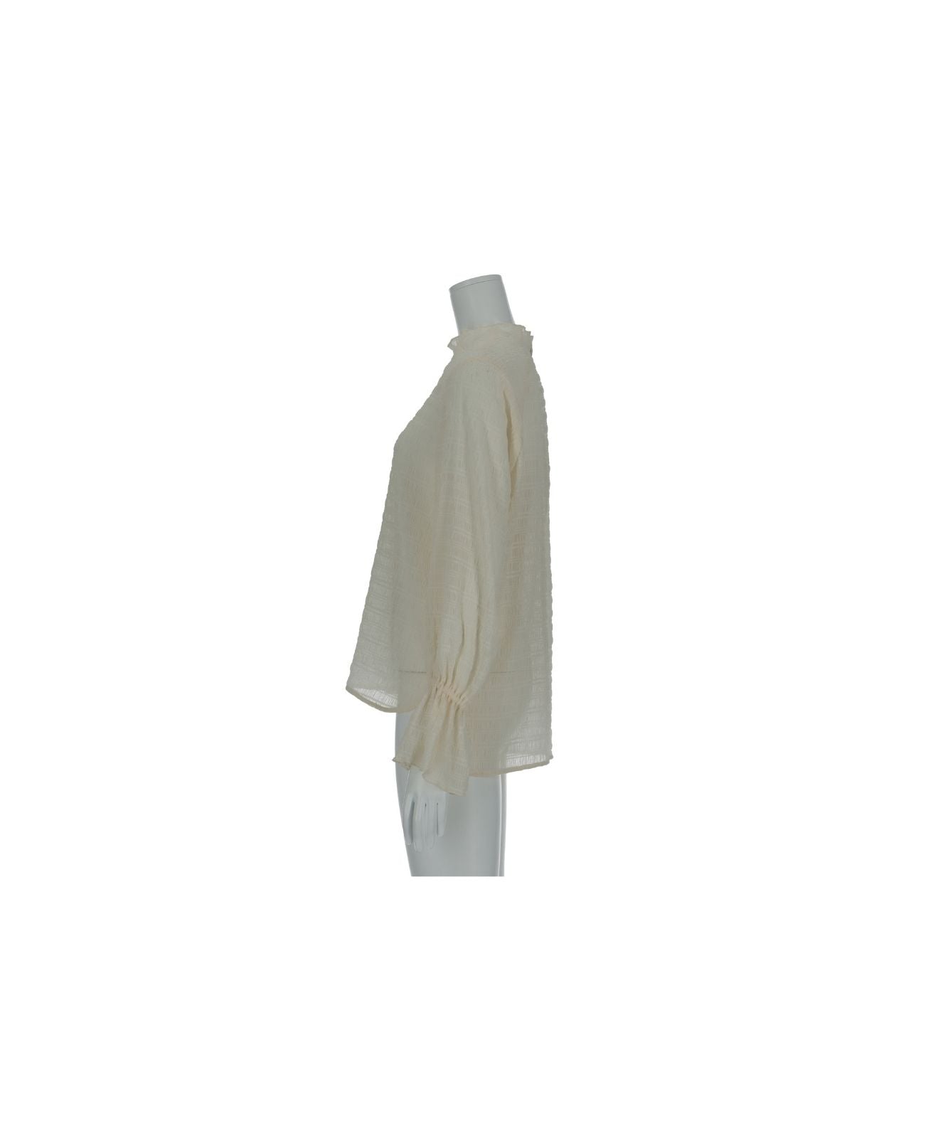 ≪在庫販売≫seersucker mellow blouse（シアサッカーメロウブラウス）