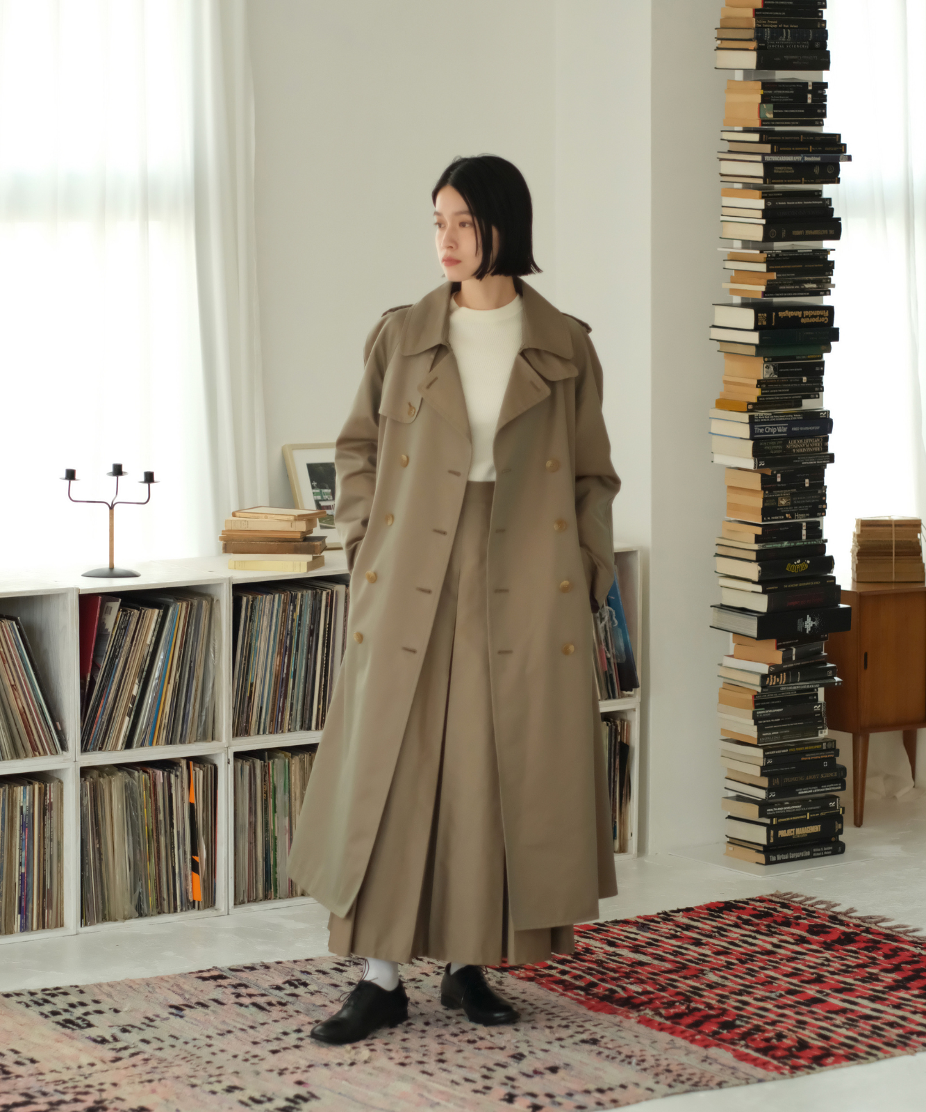 ≪在庫販売≫the trench coat "tamamushi"（ザ トレンチコート「玉虫」）≪2023年3月22日21:00販売開始≫ – THE  MUSEUM foufou