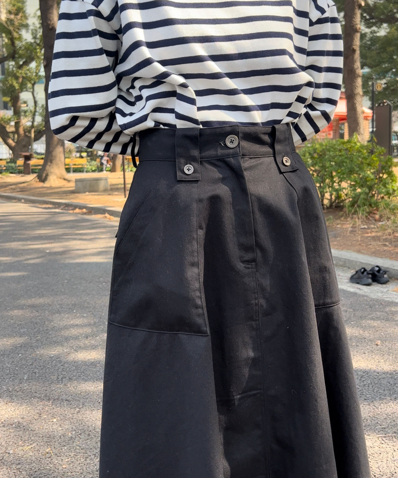 ≪在庫販売≫cotton flare skirt（コットンフレアスカート）≪2023年8月1日19:00販売開始≫