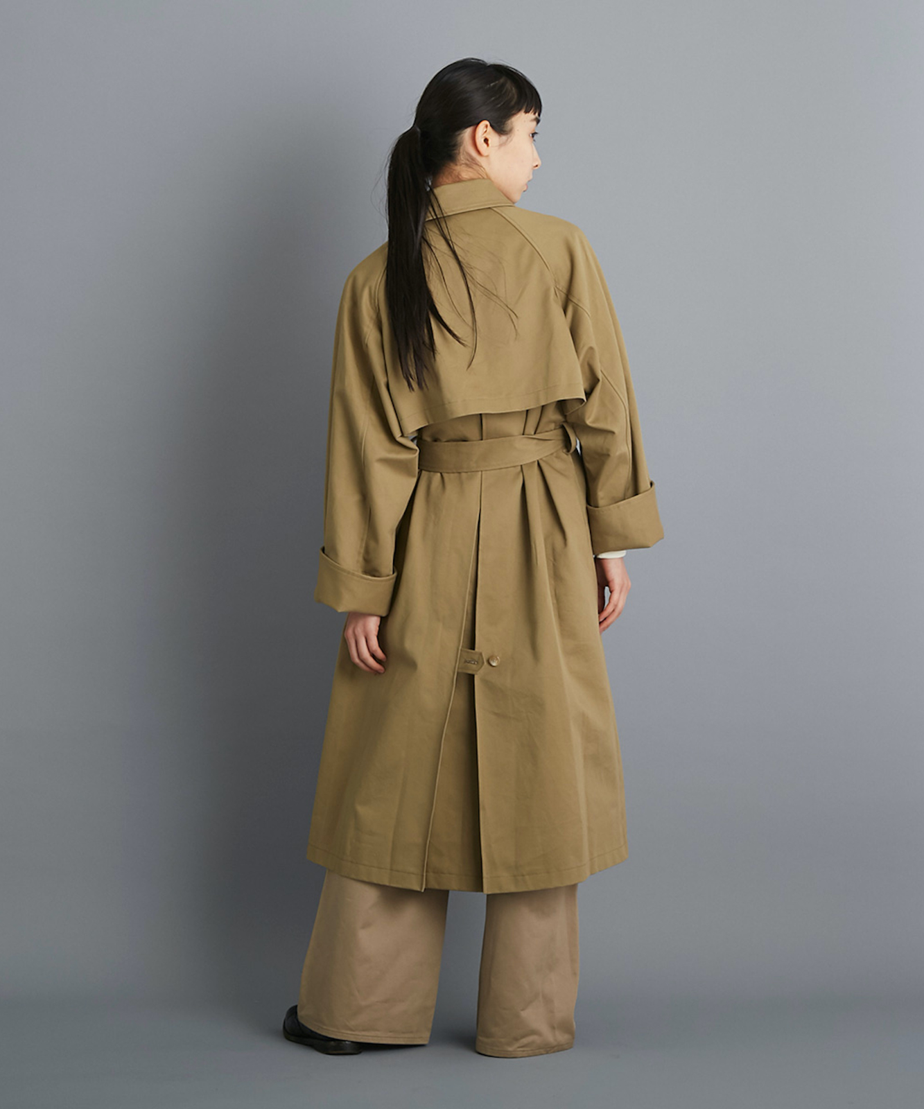 ≪在庫販売≫foufou balmacaan coat （フーフーバルマカーンコート）