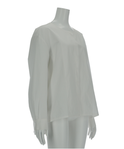 ≪在庫販売≫no collar broadcloth shirts（ノーカラーブロードクロスシャツ）