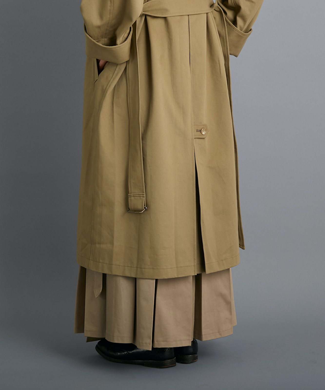 ≪在庫販売≫foufou balmacaan coat （フーフーバルマカーンコート）