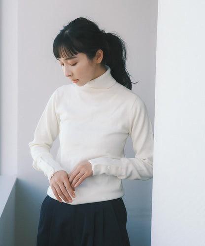 ≪在庫販売≫high gauge turtleneck sweater（ハイゲージタートルネックセーター）≪2023年1月6日21:00販売開始≫