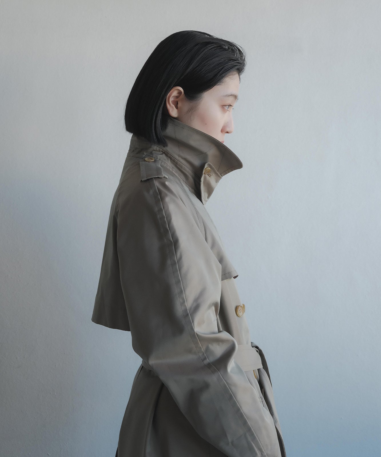 ≪在庫販売≫the trench coat "tamamushi"（ザ トレンチコート「玉虫」）≪2023年3月22日21:00販売開始≫