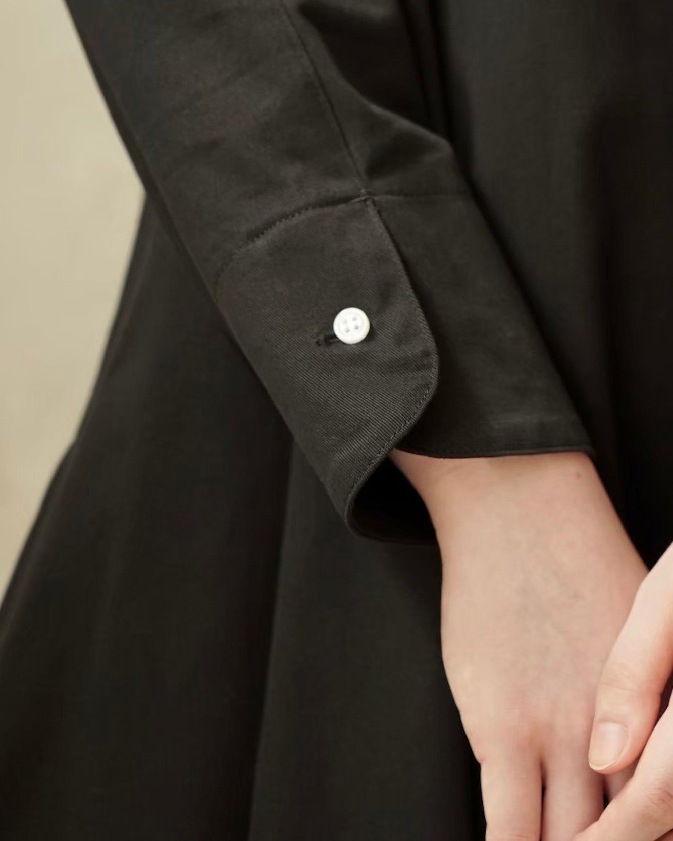 ≪在庫販売≫【THE DRESS #34】round collar flare  dress（ラウンドカラーフレアドレス）≪2023年3月8日21:00販売開始≫