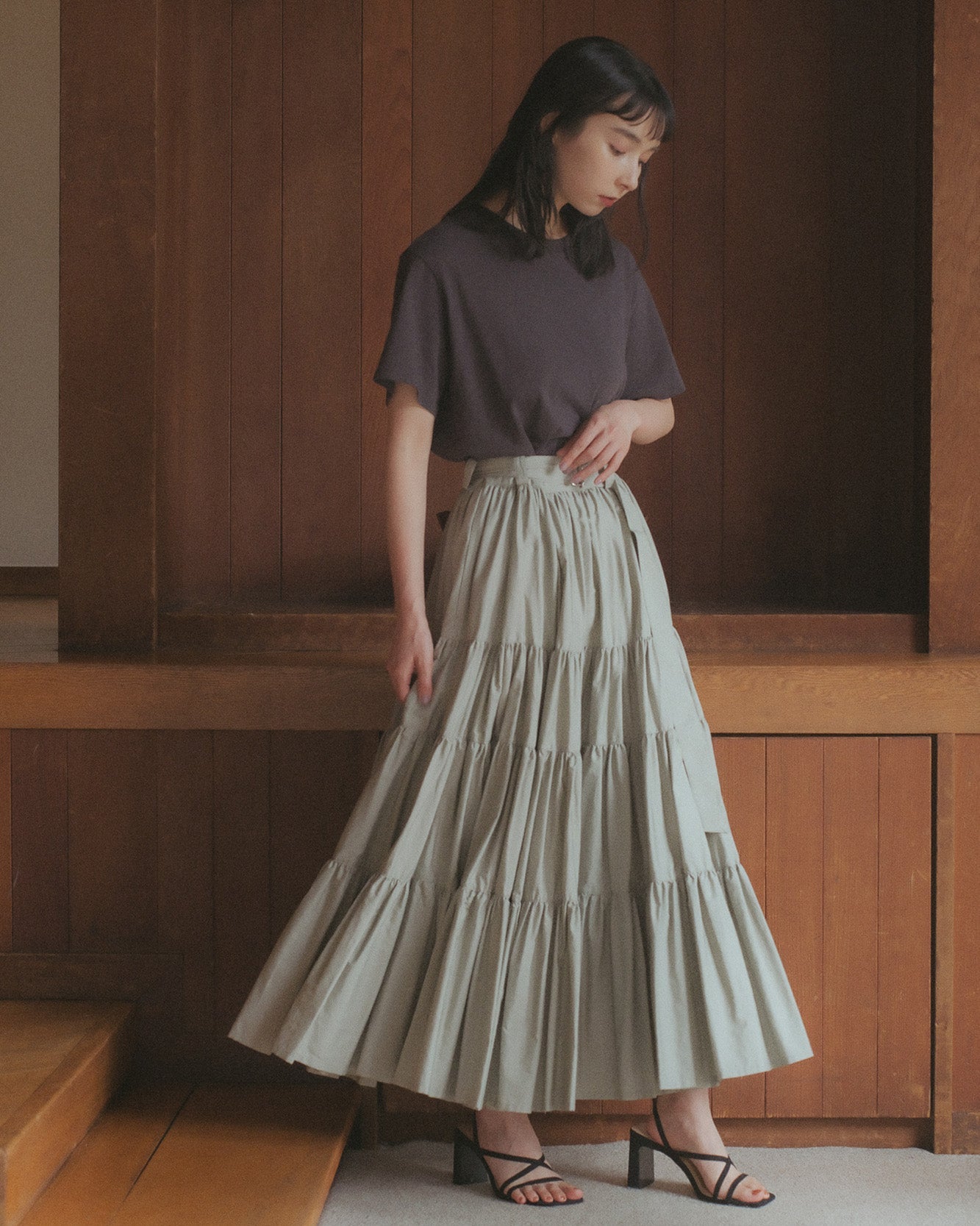 ≪在庫販売≫super tiered skirt（スーパーティアードスカート） – THE 