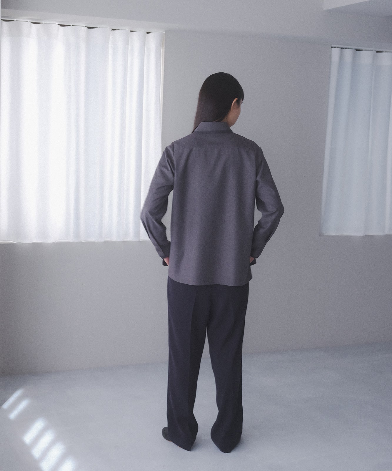 ≪在庫販売≫fly front hemming shirts（フライフロントヘミングシャツ）≪2023年2月8日21:30販売開始≫