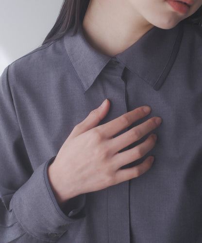 ≪在庫販売≫fly front hemming shirts（フライフロントヘミングシャツ）≪2023年2月8日21:30販売開始≫