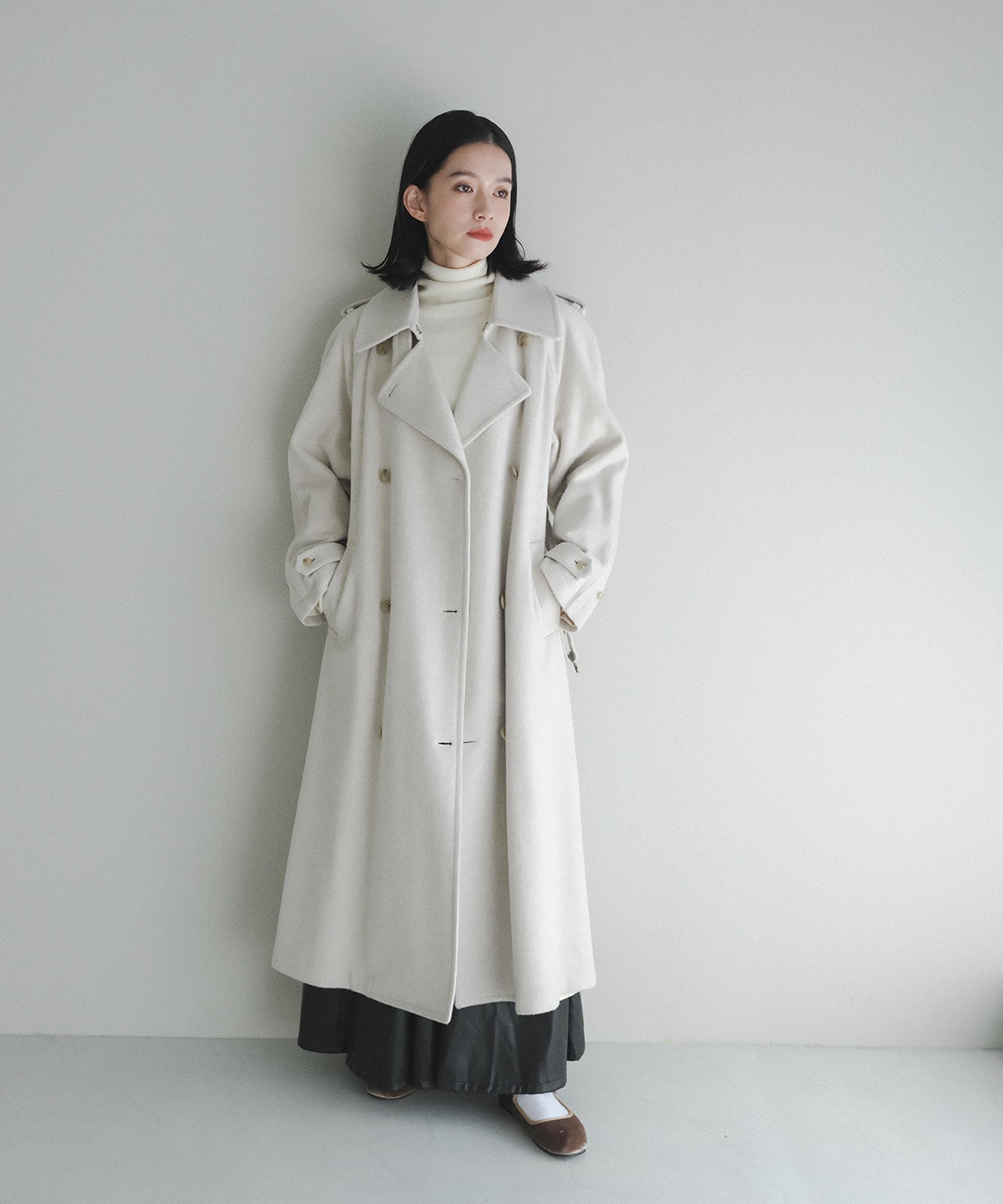 一目惚れで購入しましたが【新品】foufou　the trench coat \