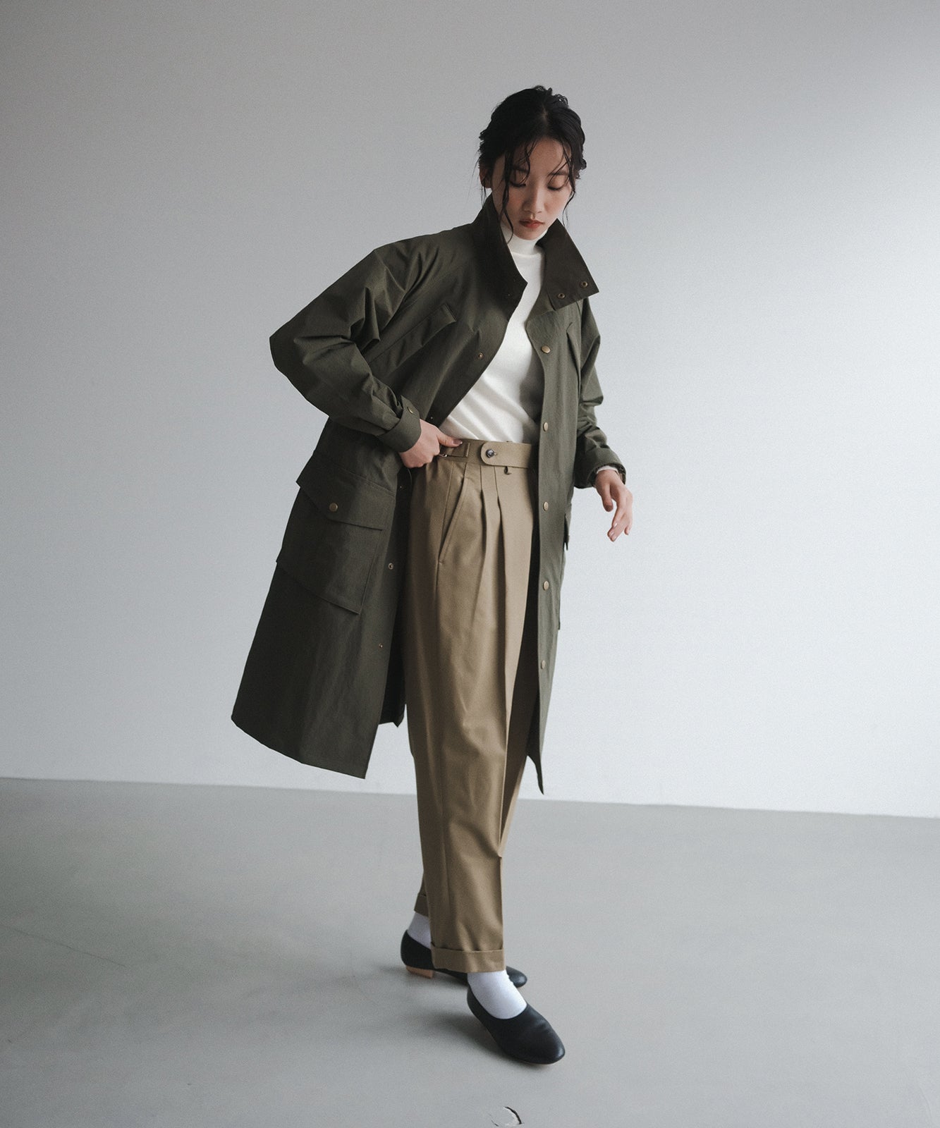 ≪在庫販売≫light mods coat（ライトモッズコート） – THE MUSEUM foufou