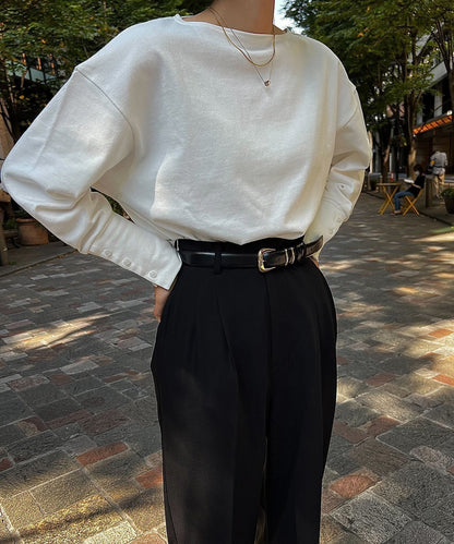 ≪在庫販売≫foufou basque shirt