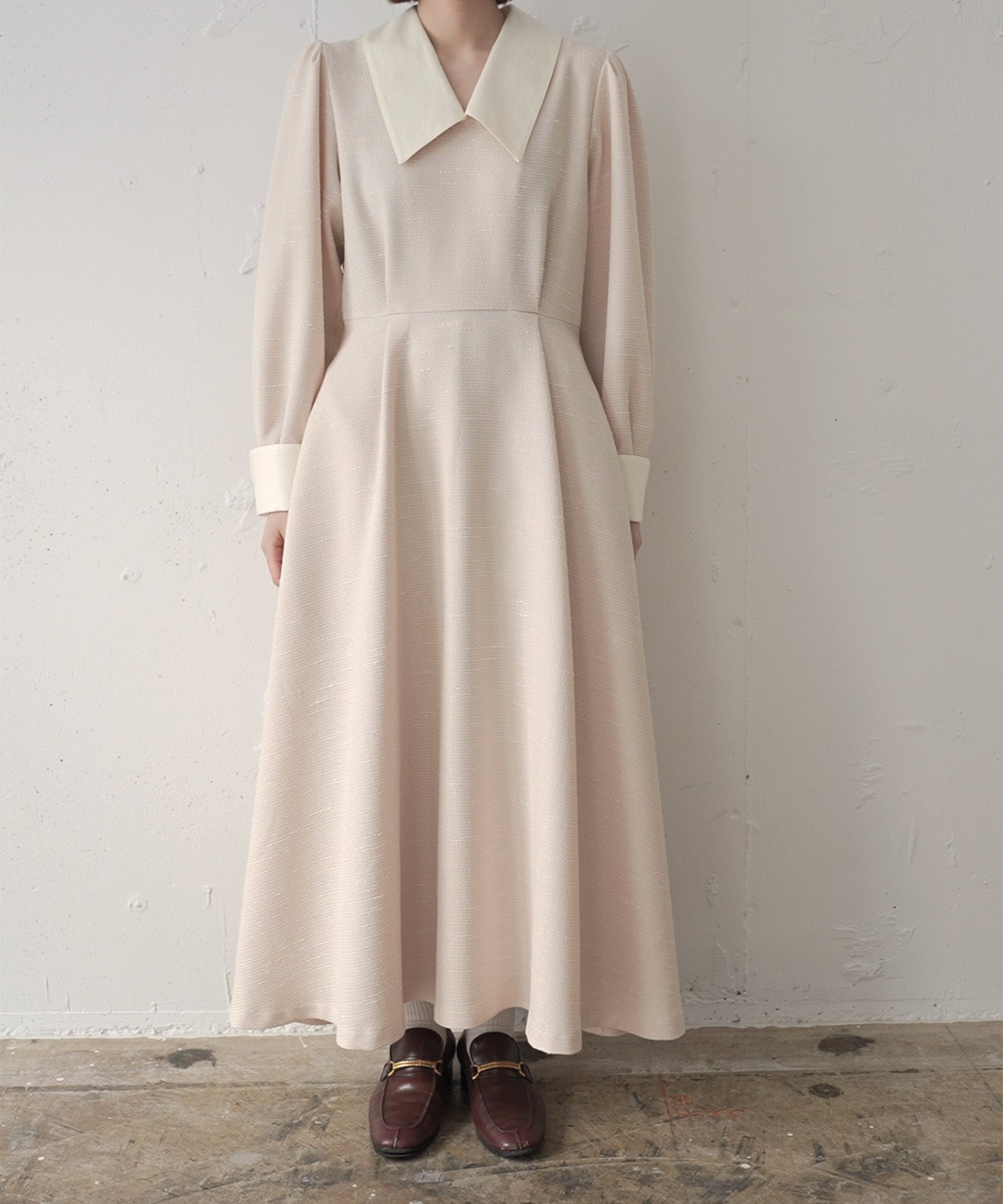 ≪在庫販売≫【CANDY DRESS CRAZY GARDEN】big collar classical dress（ビッグカラークラシカルドレス）