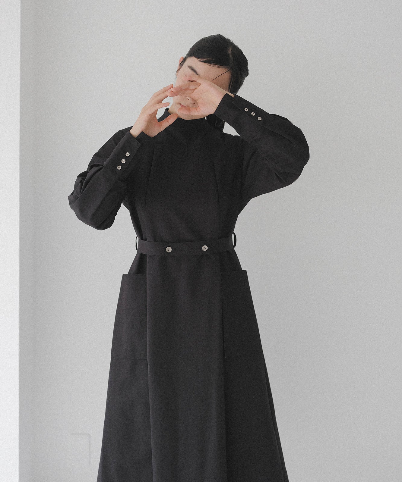 ≪在庫販売≫【THE DRESS #38】de medical high neck dress (long sleeve)（ドイツメディカルハイネックドレス　ロングスリーブ）≪2023年2月15日21:00販売開始≫