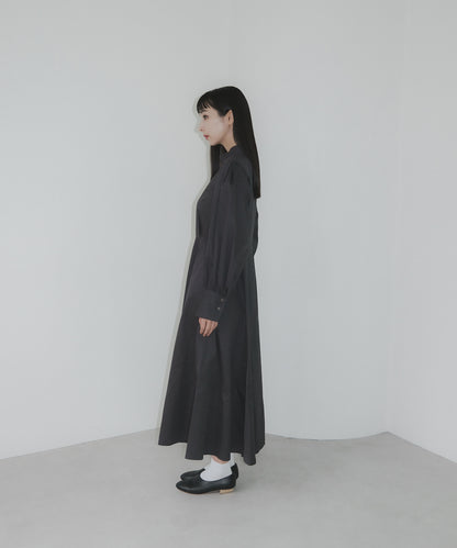 ≪在庫販売≫high neck sode powan onepiece（ハイネック袖ぽわんワンピース）≪2023年8月1日19:00販売開始≫
