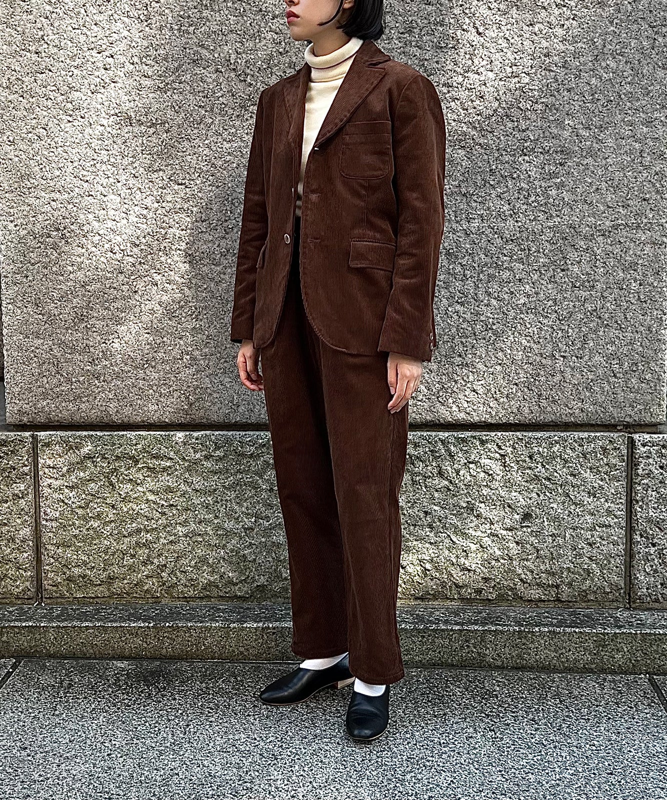 ≪在庫販売≫corduroy 3 button jacket（コーデュロイ 3ボタン ジャケット）