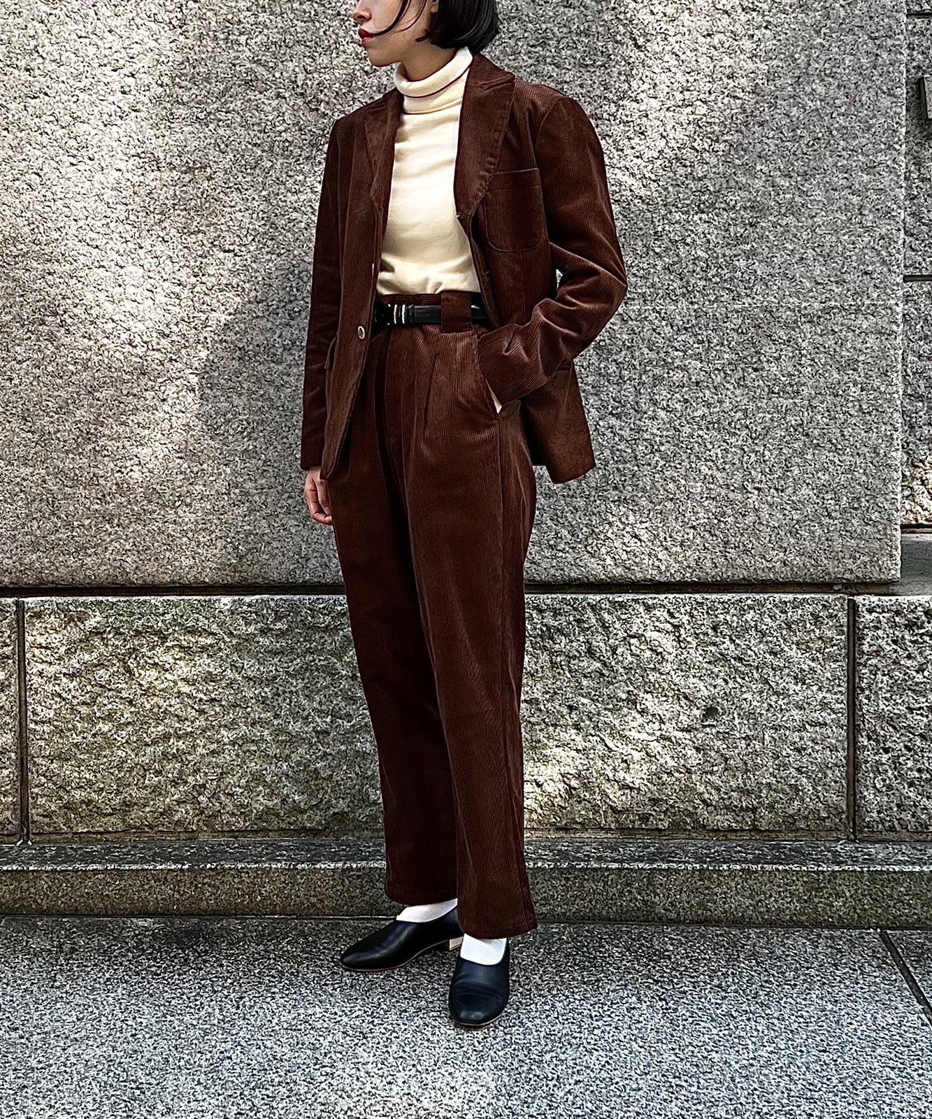 ≪在庫販売≫corduroy 3 button jacket（コーデュロイ 3ボタン