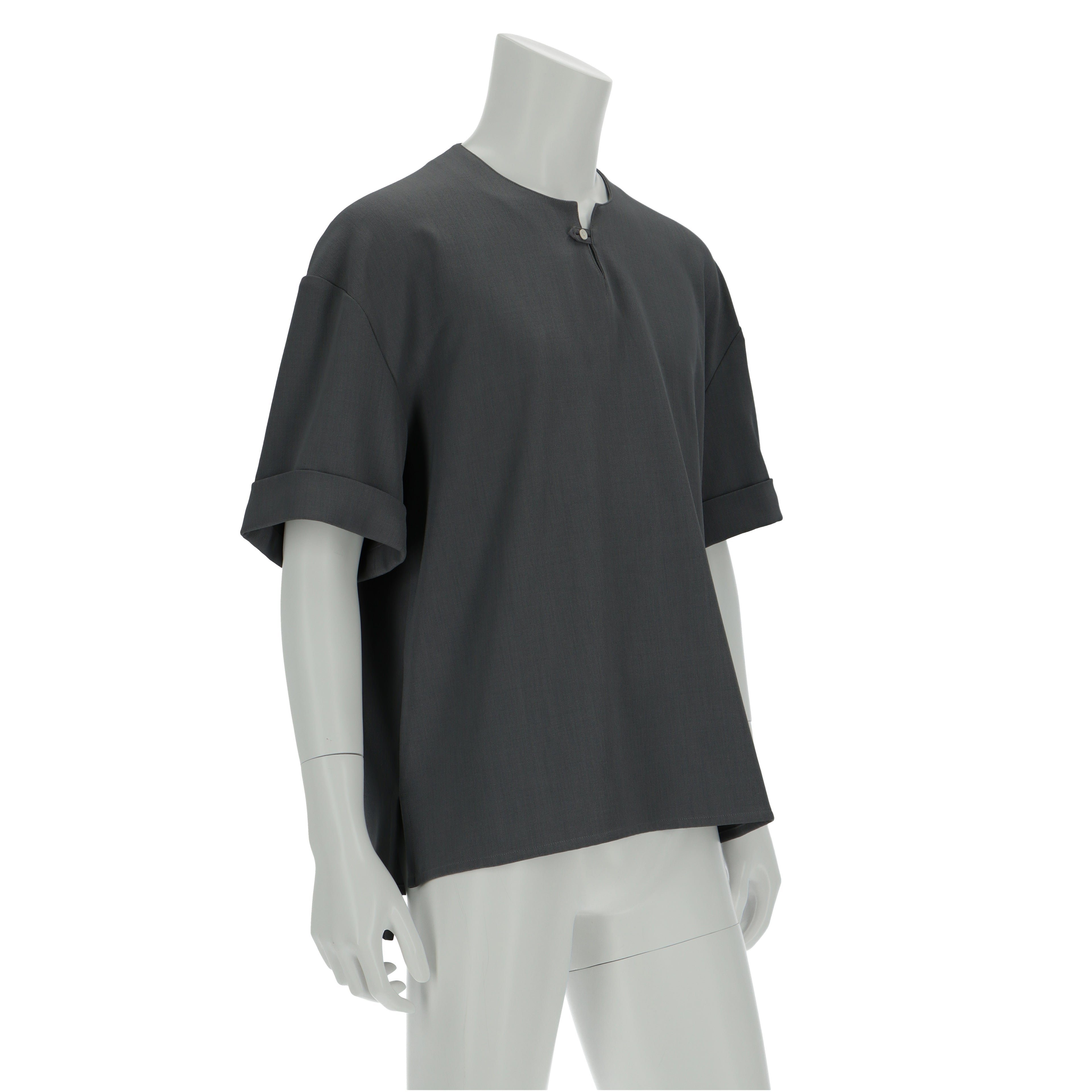 ≪在庫販売≫【Men's】easy skipper collar blouse（イージー ...