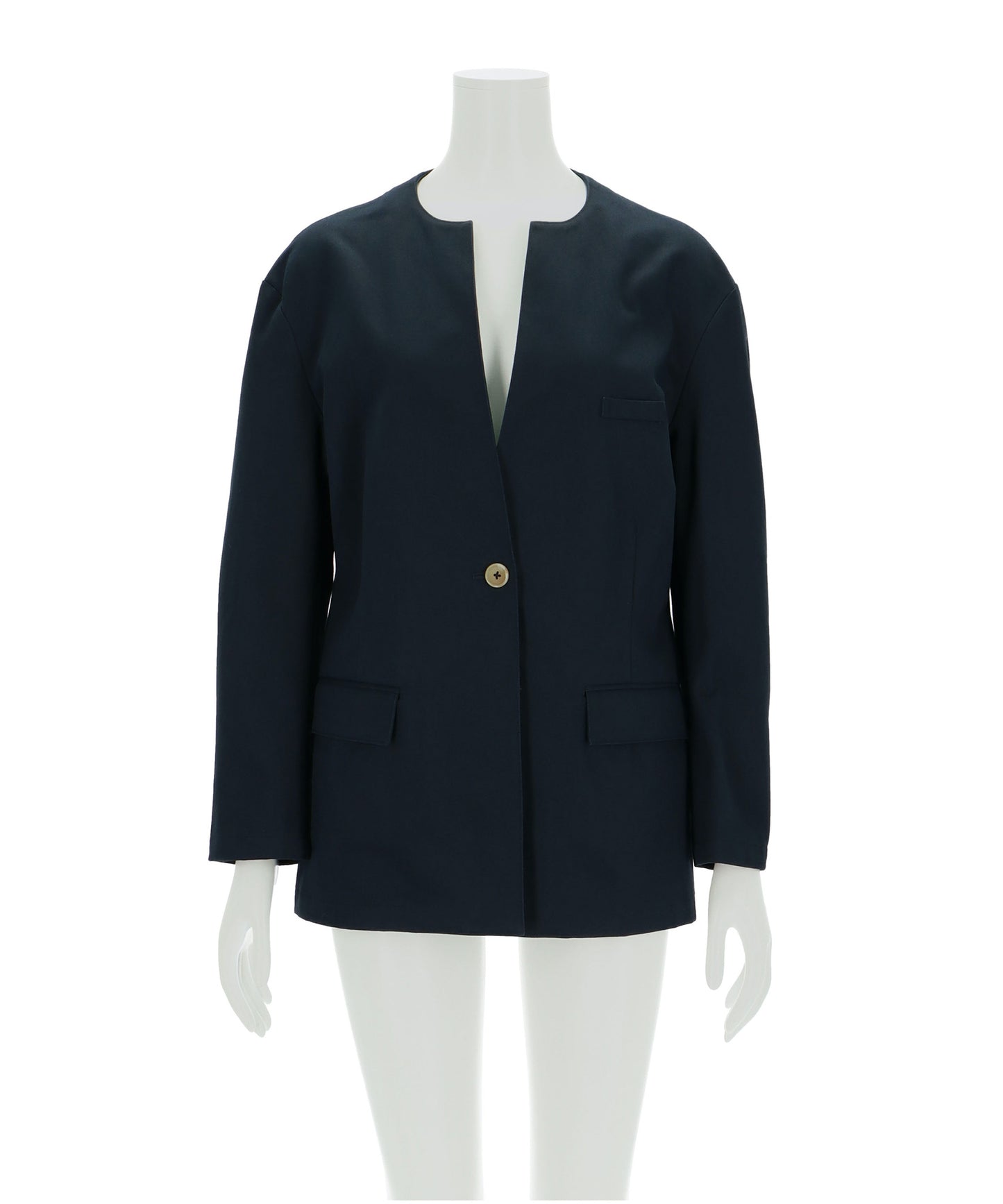 ≪在庫販売≫no collar jacket（ノーカラージャケット）