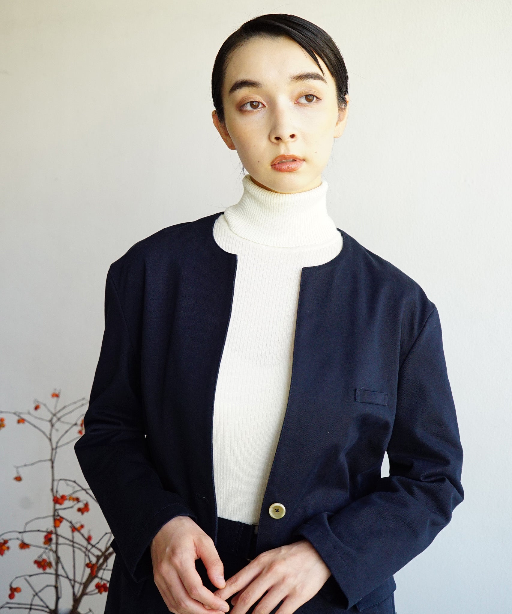 ≪在庫販売≫no collar jacket（ノーカラージャケット） – THE MUSEUM ...