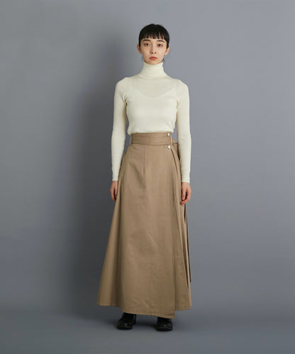 ≪在庫販売≫trench flare skirt 2.0（トレンチフレアスカート2.0）