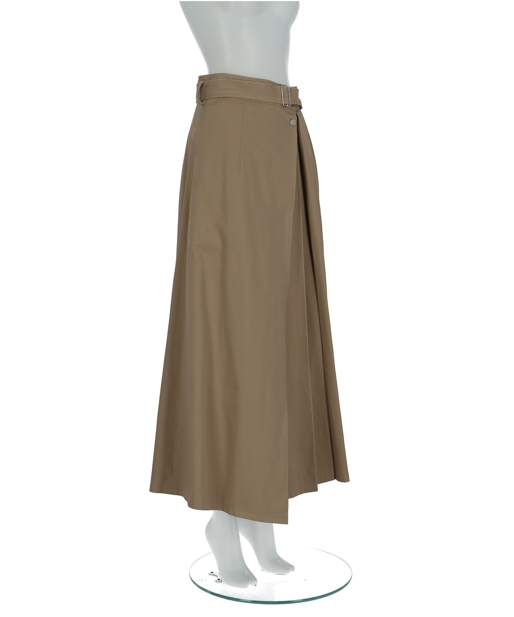foufou trench flare skirt スカート　黒