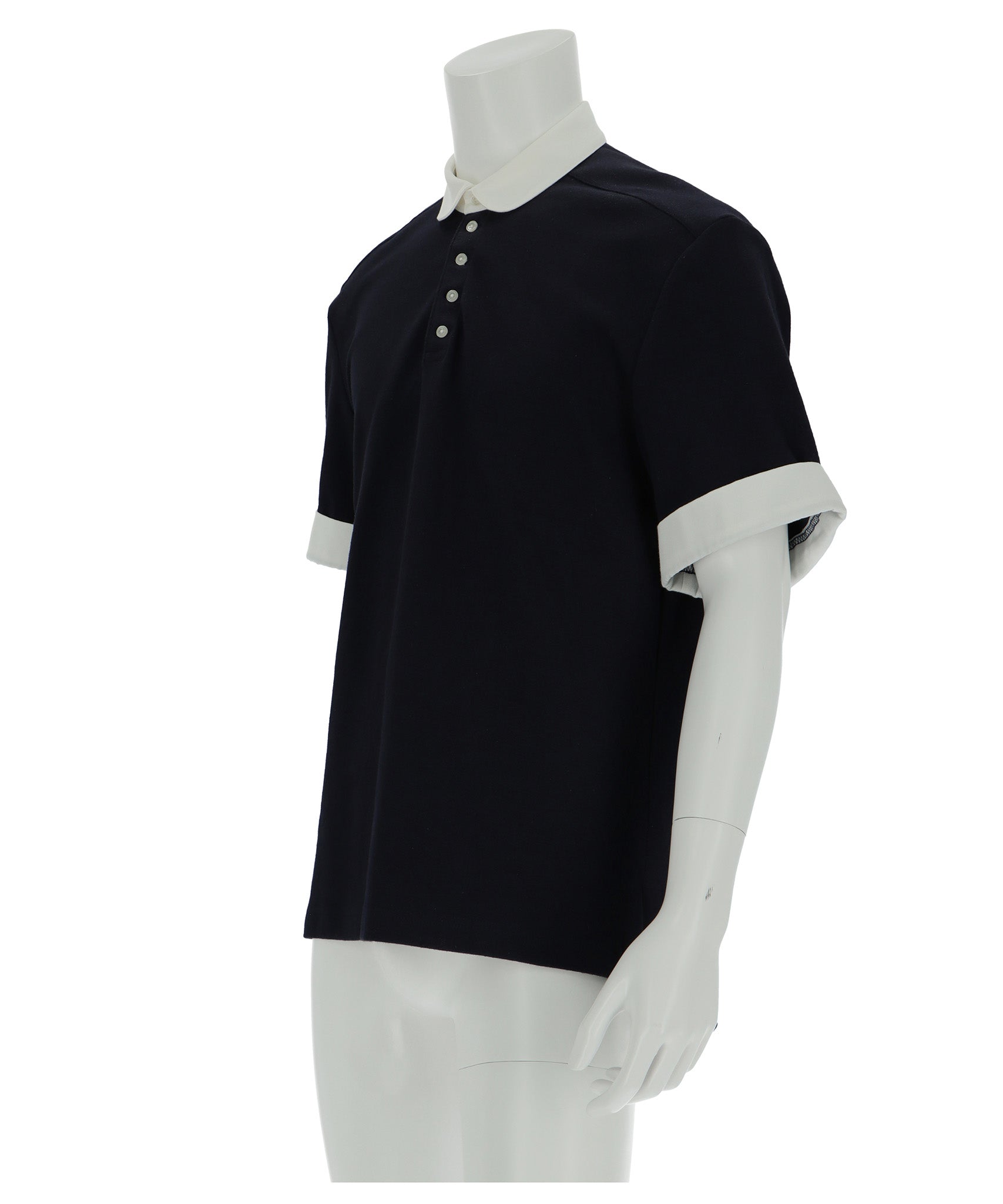 ≪在庫販売≫【Men's】bicolor polo shirts（バイカラーポロシャツ